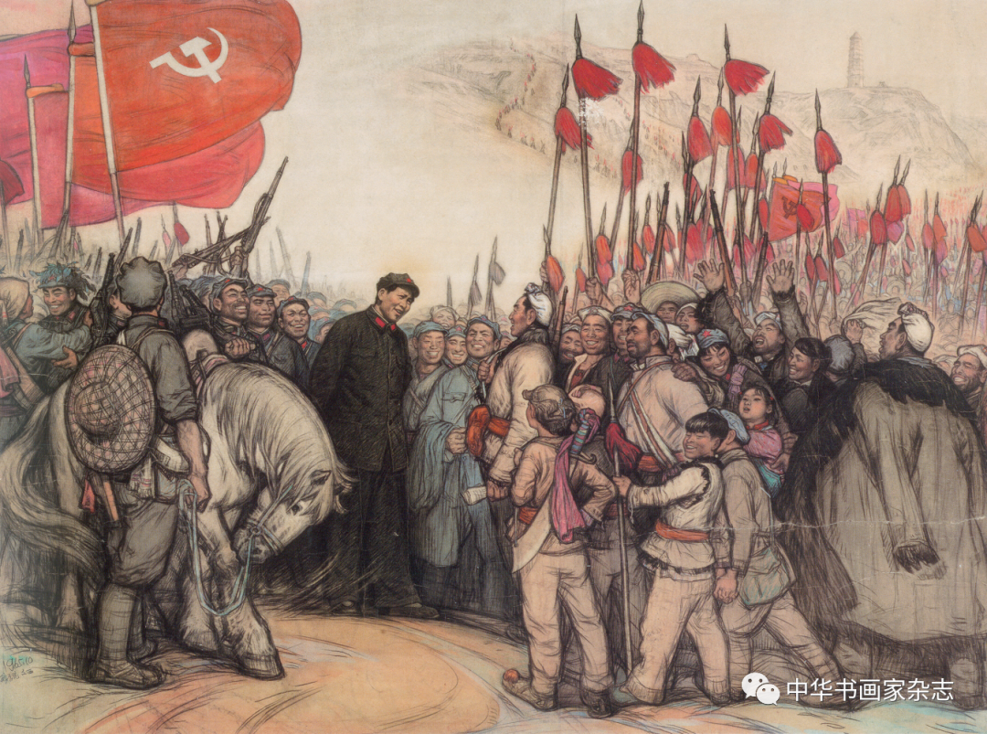 为民而画中国国家博物馆副馆长刘万鸣谈刘文西绘画