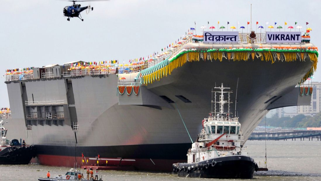 印度要造第二艘国产航母  周伟政：凸显印度追求对自身过高战略定位的焦虑