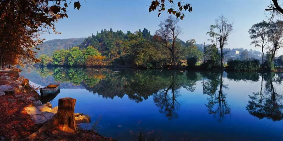 花溪公园 十里河滩图片