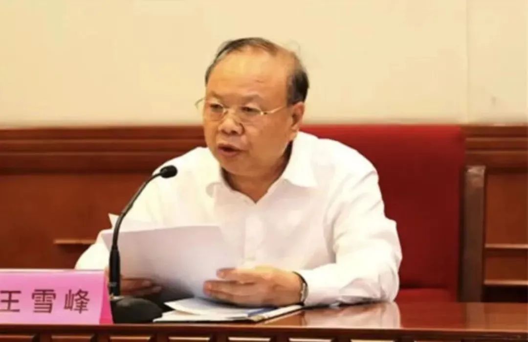 69岁王雪峰被公诉：退休后仍收受大额财物